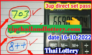 Thai Lotto Best Five Total Tip Free 16th October 2022