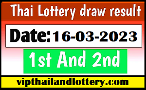Thailand Lottery Result Today Live 16-03-2023 List Online