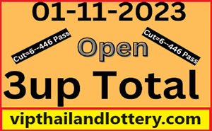 Thai Lottery Sure Tips 3up Single Digit 01-11-2023